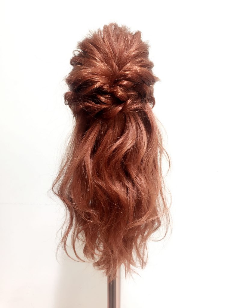 くるりんぱ＋ねじりで簡単アレンジ♪