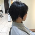 また、ビシッと切ってみた