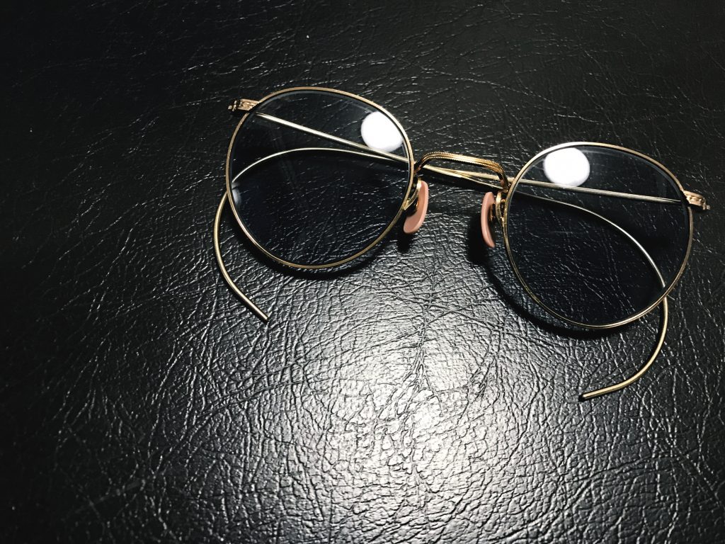 愛用のヴィンテージメガネは？？