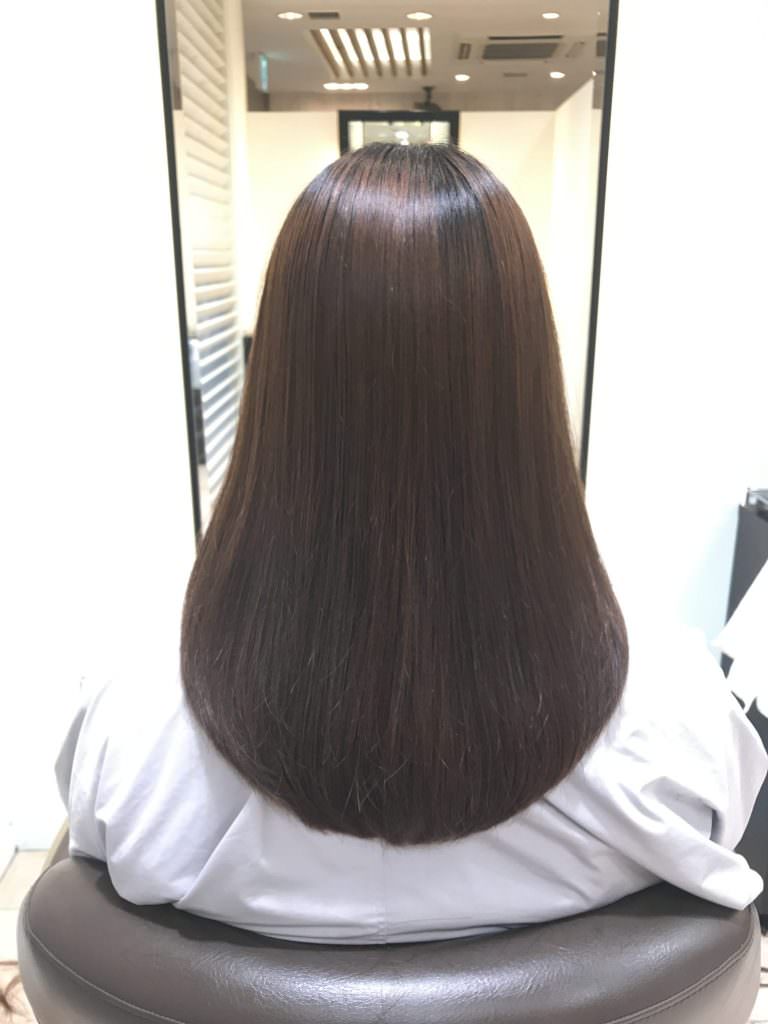 【丸いワンレングスってなに？？】女性らしさを出すには大切な技術です