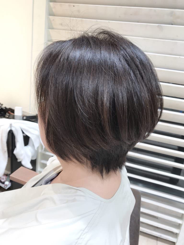 【お客様スタイル】360°美シルエットなショート