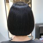 【お客様スタイル】ブロックカット（ドライカット）で簡単にキマるボブスタイル