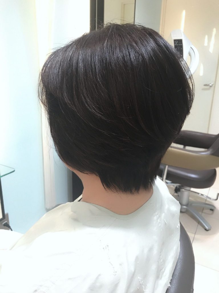 【お客様スタイル】最近オーダーの多い美シルエットショートっ