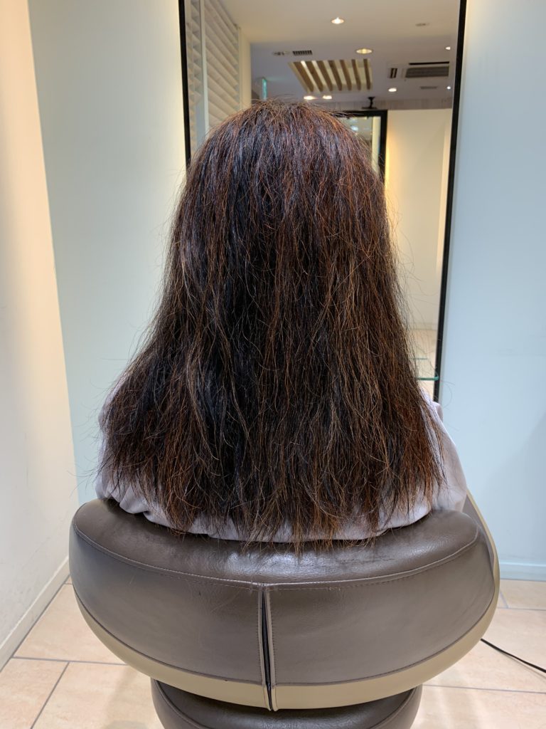 【秘密のドライカット】で1年伸ばしっぱなしの髪をバッサリ大変身！！