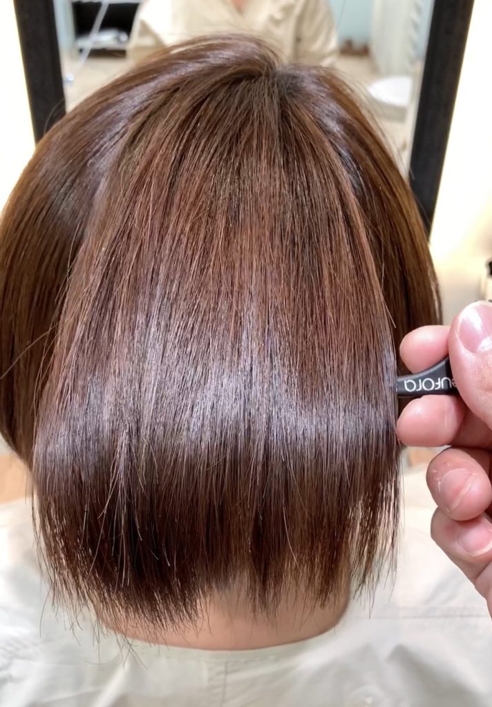 どうしてもまとまらない時は縮毛矯正でつやつや美髪に