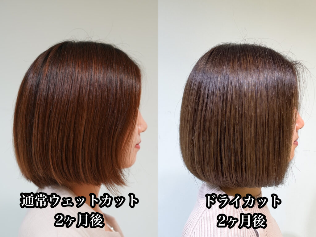 ホリスティックヘアカットから２ヶ月後はどうなるの？？